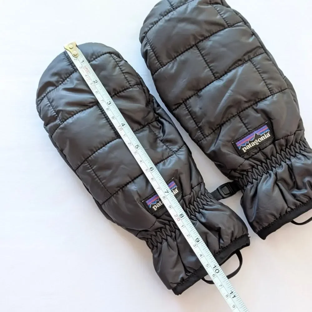 Patagonia Nano Puff Mitts in Black Waterproof Windproof Gloves, size M - Picture 3 of 4